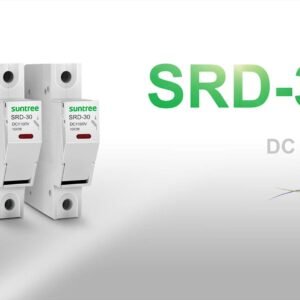 DC Fuse + Holder 1000VDC 10/15/20/25/30A صن تري فيوز تيار مستمر + الجراب